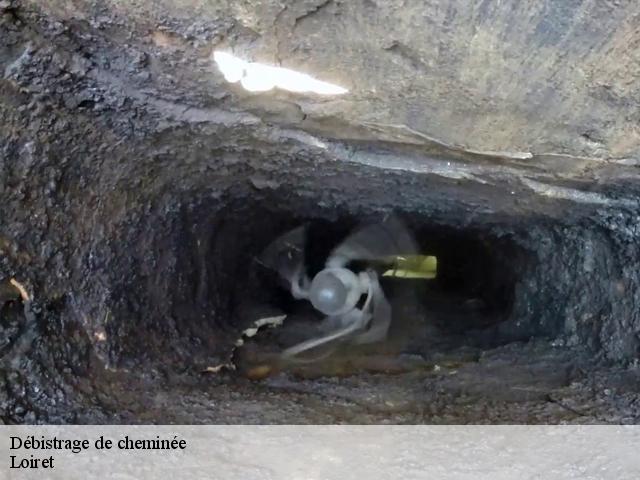 Débistrage de cheminée Loiret 