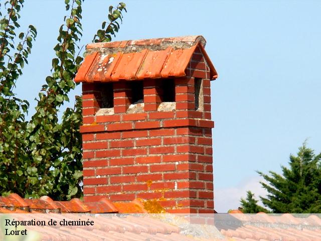 Réparation de cheminée Loiret 